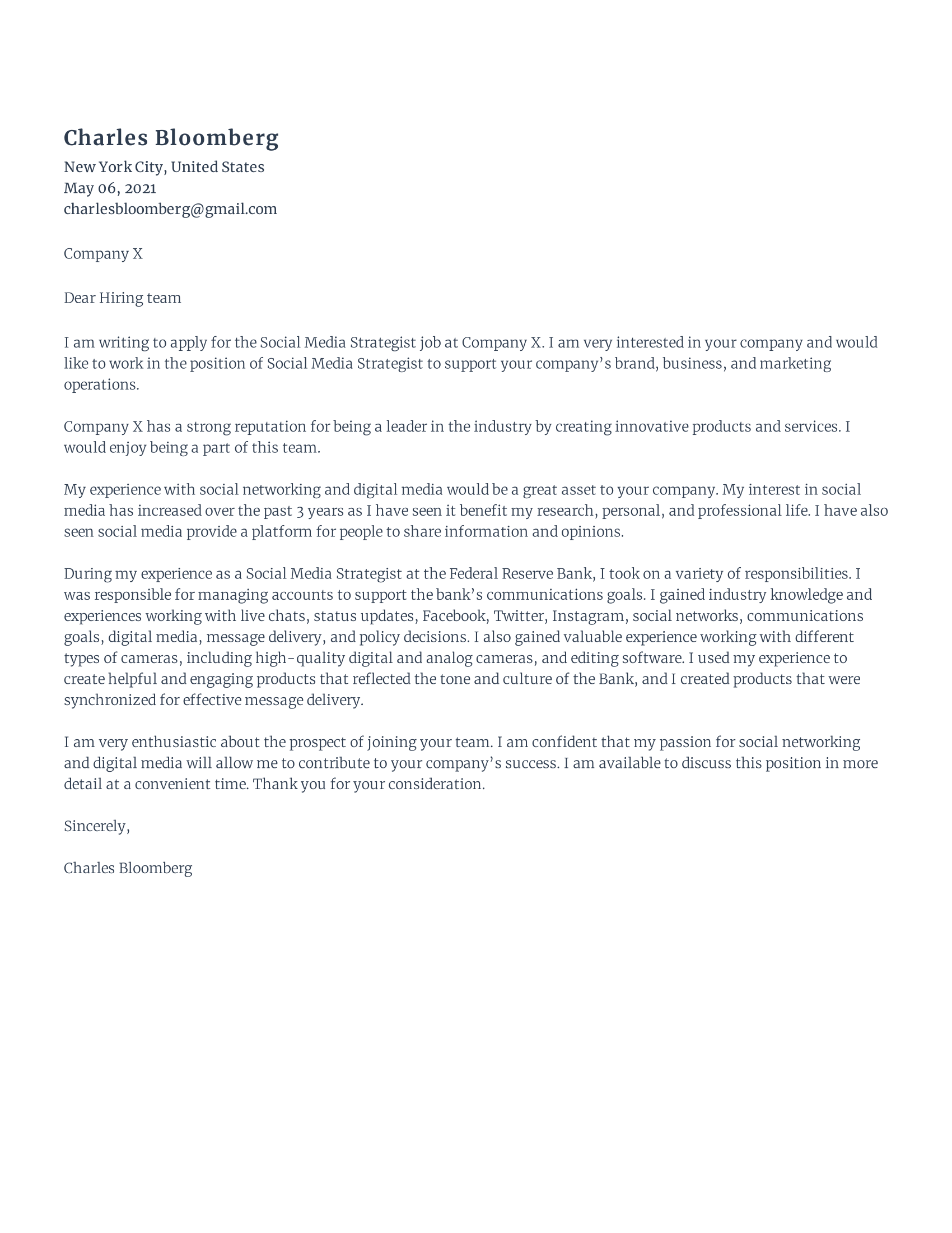 Writing a good cover letter best sale